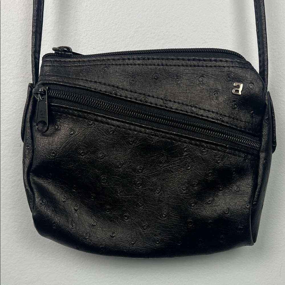 Vintage black crossbody small purse